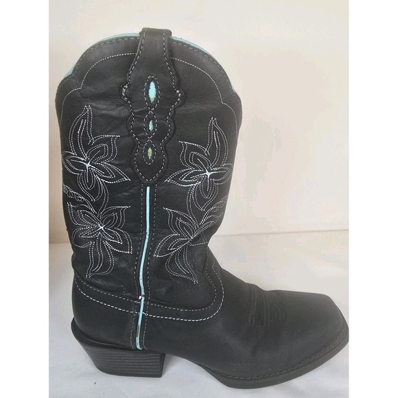 Justin Jessa (L9752) Square Toe Western Boots Women's Size 7.5B - Picture 9 of 13